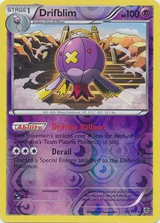 Drifblim Reverse Holo 35 Normal