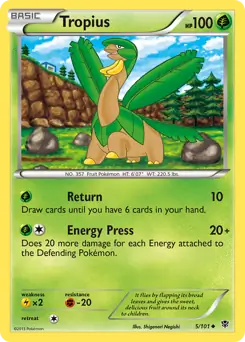 Tropius 5 Normal