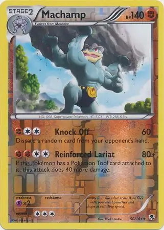 Machamp Reverse Holo 50 Normal