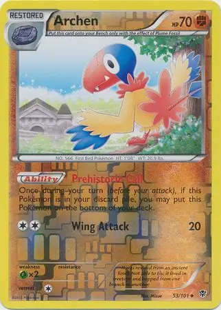 Archen Reverse Holo 53 Normal