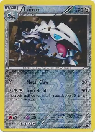 Lairon Reverse Holo 58 Normal