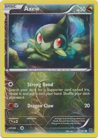 Axew Reverse Holo 67 Normal
