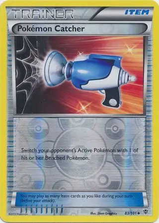 Pokemon Catcher Reverse Holo 83 Normal