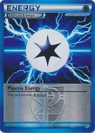 Plasma Energy Reverse Holo 91 Normal