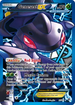 Full Art Genesect EX 97 Normal