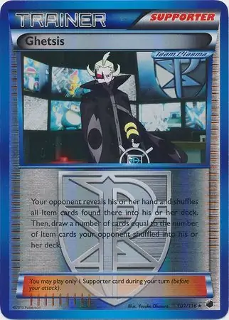 Ghetsis Reverse Holo 101