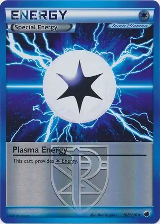 Plasma Energy Reverse Holo 106 Normal