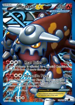 Full Art Heatran EX 109 Normal