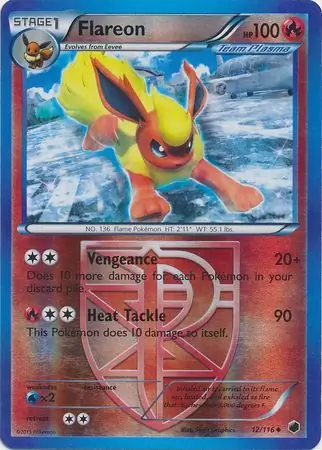 Flareon Reverse Holo 12