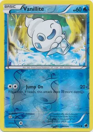 Vanillite Reverse Holo 27