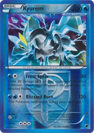 Kyurem Reverse Holo 31 Normal