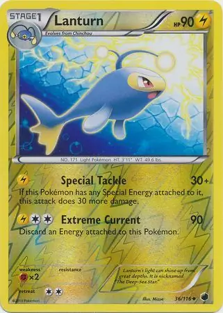 Lanturn Reverse Holo 36 Normal