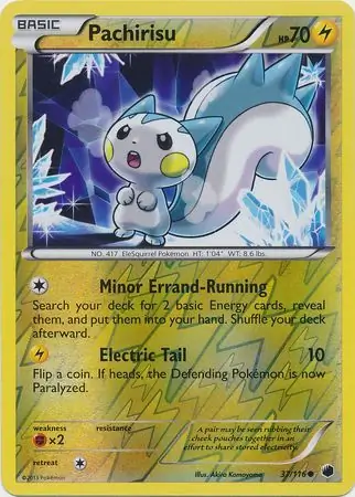 Pachirisu Reverse Holo 37 Normal