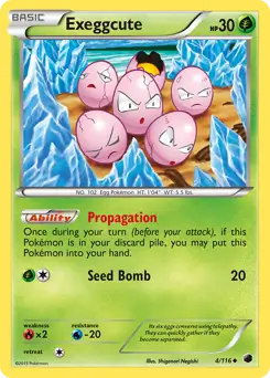 Exeggcute 4 Normal
