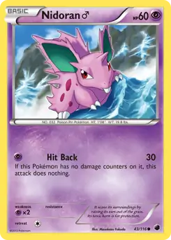 Nidoran M 43 Normal