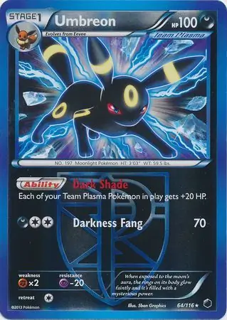 Umbreon Reverse Holo 64 Normal