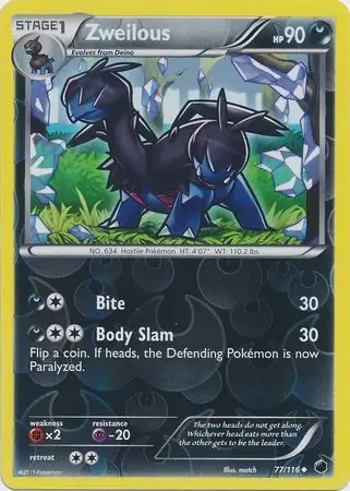 Zweilous Reverse Holo 77