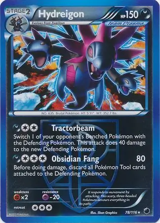 Hydreigon Reverse Holo 78