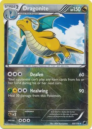 Dragonite Reverse Holo 83