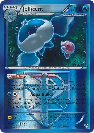 Jellicent Reverse Holo 39