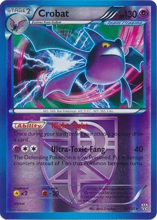Crobat Reverse Holo 55