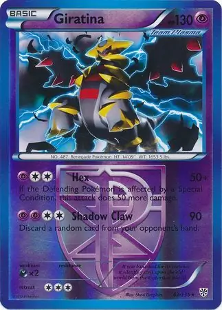 Giratina Reverse Holo 62