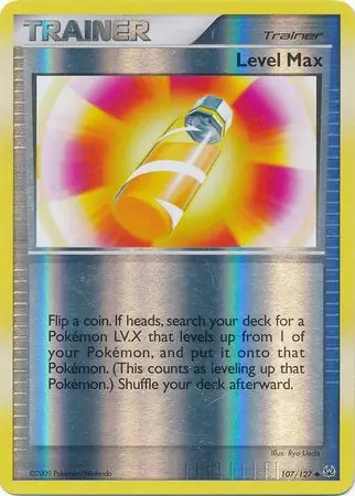 Level Max Reverse Holo 107 Normal