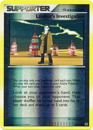 Looker's Investigation Reverse Holo 109 Normal