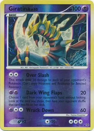 Giratina Lv. 63 Reverse Holo 10