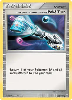 Team Galactic's Invention G-105 Poke Turn 118