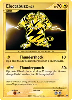 Electabuzz Secret 128 Normal