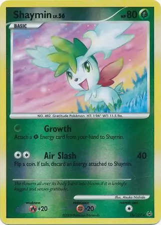 Shaymin Reverse Holo 15 Normal
