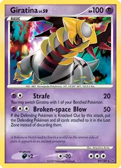 Giratina Lv. 59 27 Normal