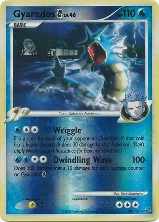 Gyarados G Reverse Holo 30 Normal