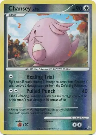 Chansey Reverse Holo 69 Normal