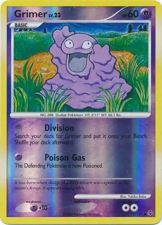 Grimer Reverse Holo 75 Normal