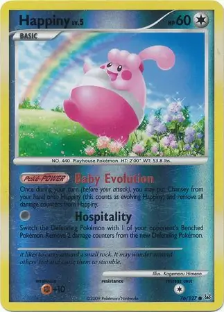 Happiny Reverse Holo 76
