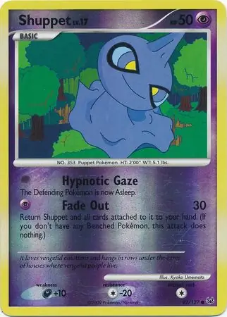 Shuppet Reverse Holo 92 Normal