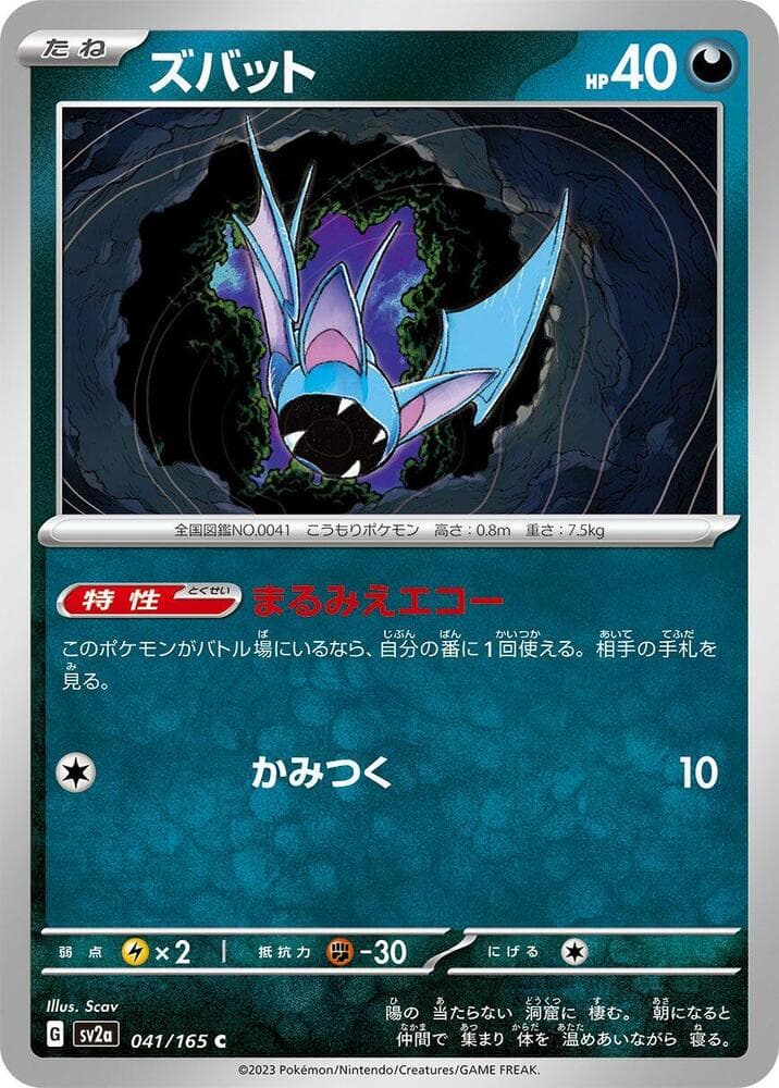 Zubat 041 Normal