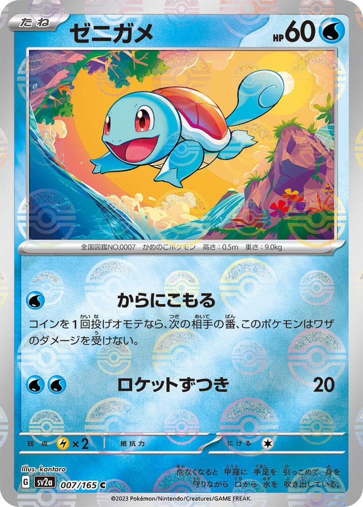 Squirtle 7 Holo