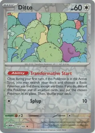 Ditto Reverse Holo 132