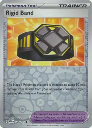 Rigid Band Reverse Holo 165