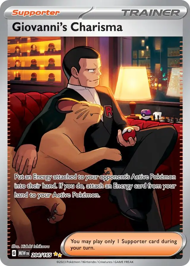 Giovanni's Charisma 204