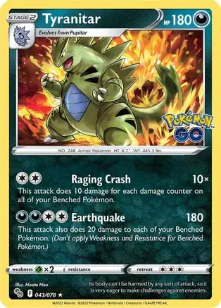 Tyranitar 043 Normal