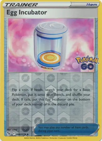 Egg Incubator Reverse Holo 066 Normal