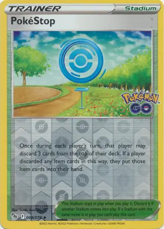 PokeStop Reverse Holo 068
