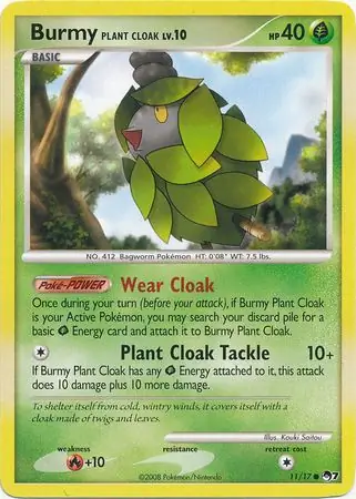 Burmy Plant Cloak 11 Normal