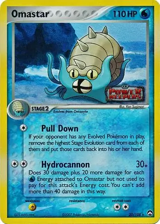 Omastar Reverse Holo 20 Normal