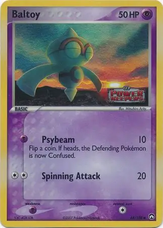 Baltoy Reverse Holo 44 Normal