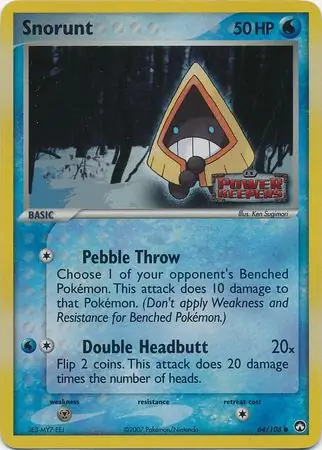Snorunt Reverse Holo 64 Normal